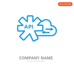 Obraz premium Api company logo design