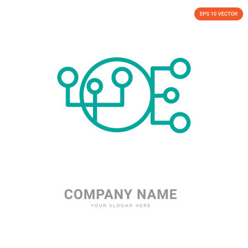 Hierarchical structure company logo design