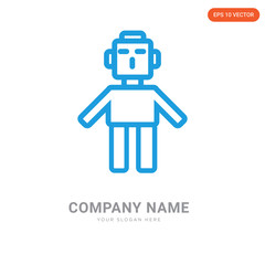 Fototapeta premium Droid company logo design