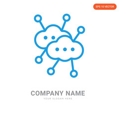 Network company logo design