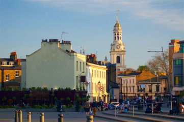 Fototapeta na wymiar Greenwich historic village