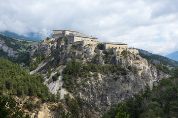 Fototapeta na wymiar Fort Victor-Emmanuel in Vanoise National Park