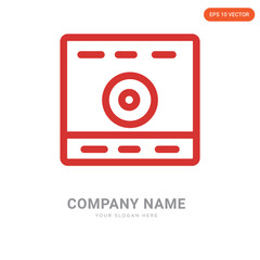 Computer company logo design