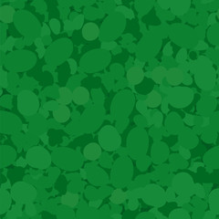 Green Circles Seamless Pattern.