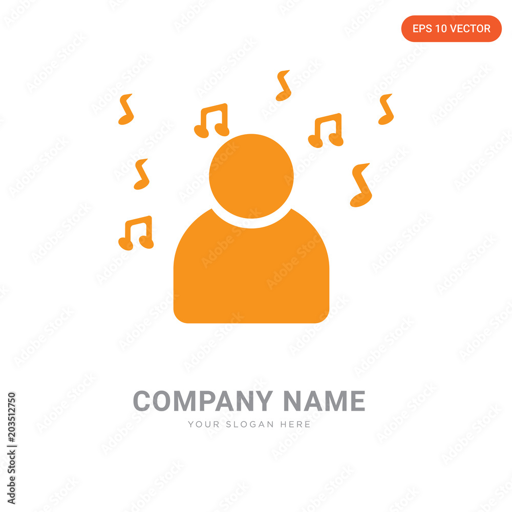 Poster Professor company logo design