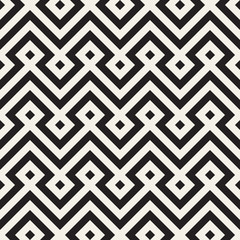 Vector seamless pattern. Modern stylish abstract texture. Repeating geometric tiles..