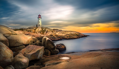 Lighthouse at Sunset. Last year I made a trip to Canada and New England where I had the opportunity...
