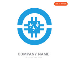 Obraz premium Circuit company logo design