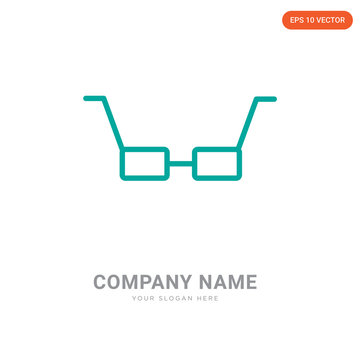 Glasses company logo design