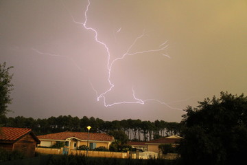 orage bassin arcachon