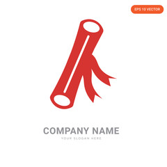 Diploma company logo design
