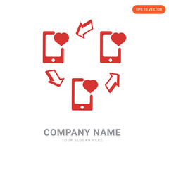 Smartphone company logo design