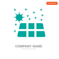 Solar energy company logo design