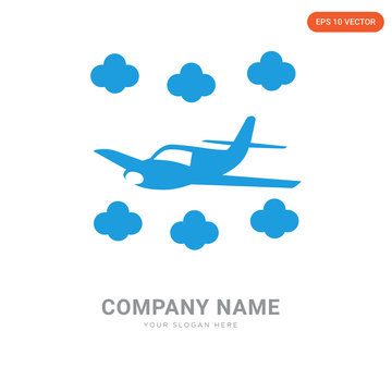 Airplane company logo design