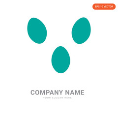 Two Eggs company logo design