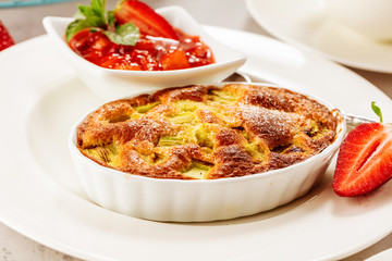 Rhabarber  Kuchen