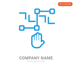 Artificial intelligence company logo design