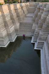 Mahadeva Temple, Itgi, Karnataka State, IndiaStepped well, restored by Archeological Department of India