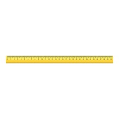 30 cm wood ruler icon. Realistic illustration of 30 cm wood ruler vector icon for web design isolated on white background