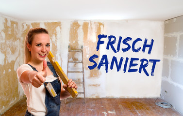Frisch saniert