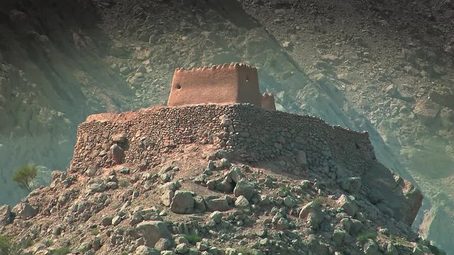 Dhayah Fort in Ras Al Khaimah, UAE