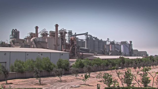 Cement Plant in Ras Al Khaimah, UAE.