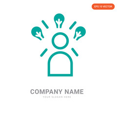 Businessman company logo design