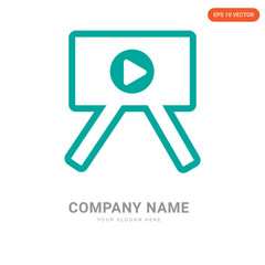 Presentation company logo design