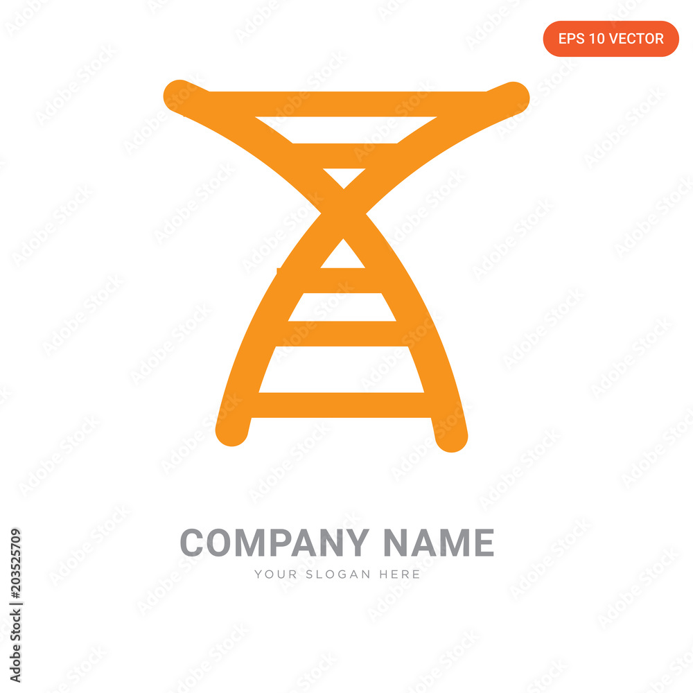 Sticker Dna company logo design