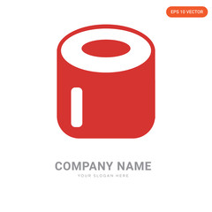 Toilet paper company logo design