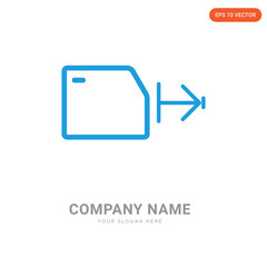 Folder company logo design