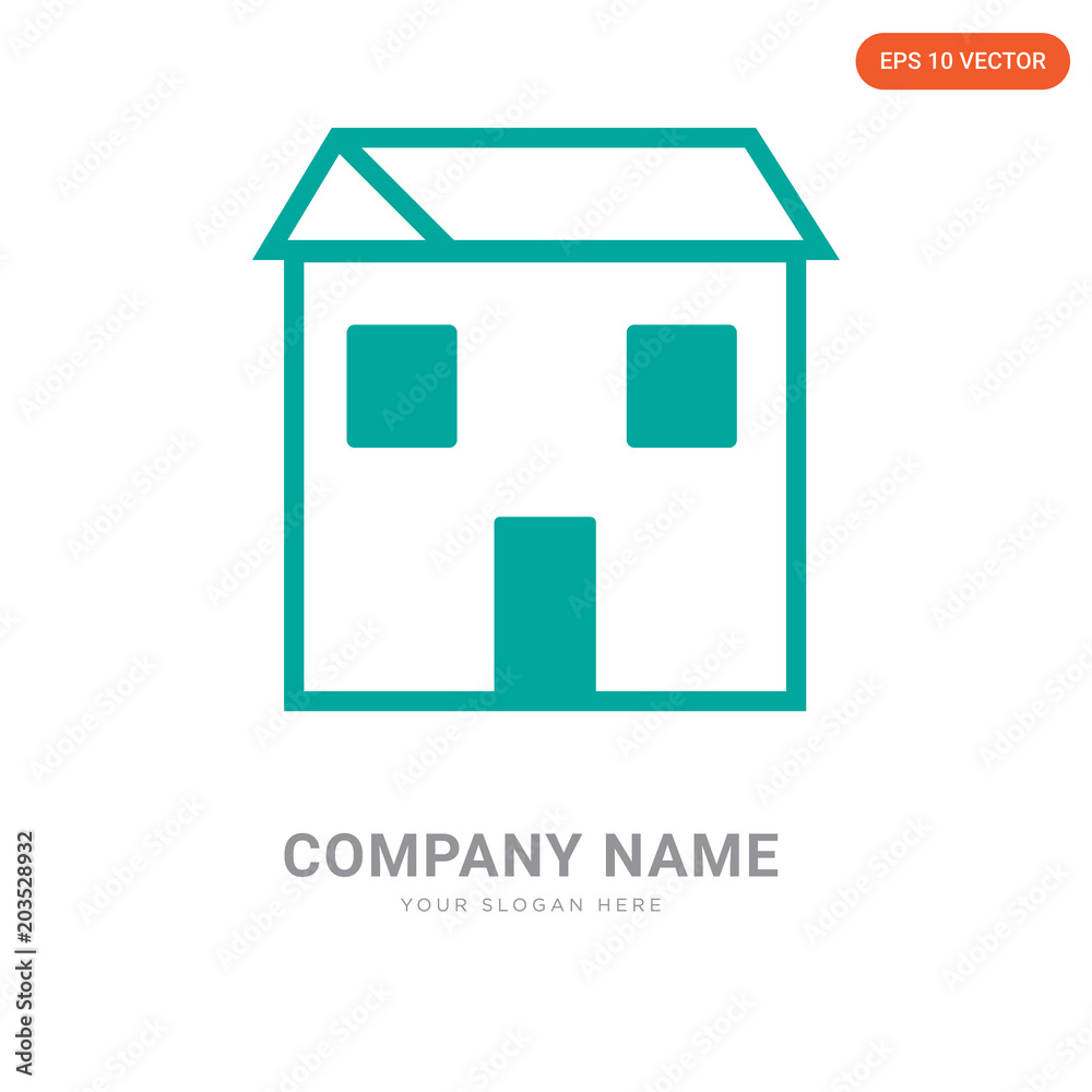 Canvas Prints Apartment company logo design