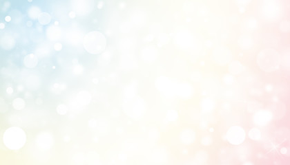 Obraz premium Pastelowy błyskotliwość błyska promienie zaświeca bokeh Świąteczny Elegancki abstrakcjonistyczny tło.