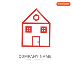 Apartment company logo design