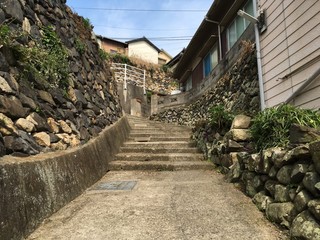 島の階段