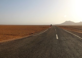Fototapeta premium Carretera al desierto