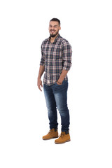 Naklejka premium hand in the pocket