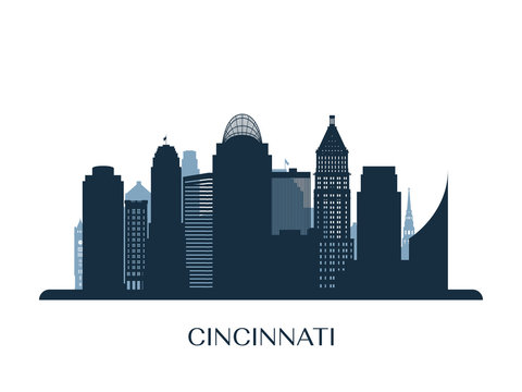 Cincinnati Skyline Vector Photos Royalty Free Images Graphics Vectors Videos Adobe Stock