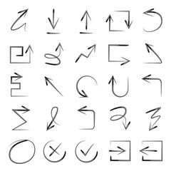 doodle and sketch arrows
