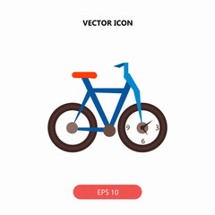 Bicycle rent Illustration