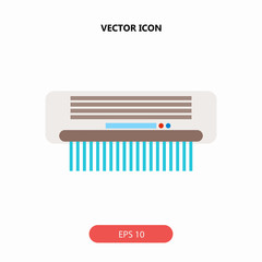 air conditioner vector icon