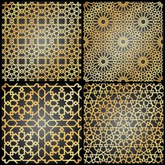 Vorlagenset mit orientalischen Mustern