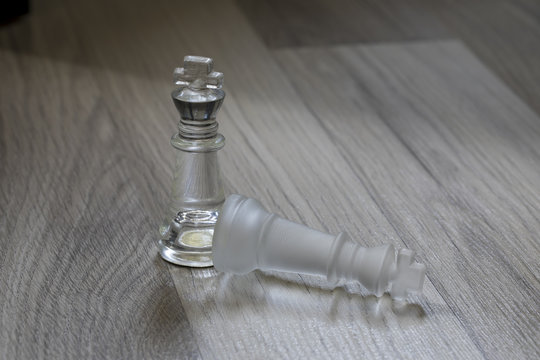 King Chess Piece as Business Concept Series