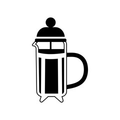 Illustration on a flat design style