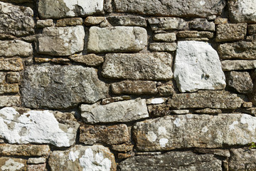 Drystone wall texture