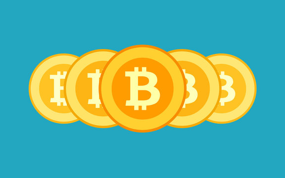 bitcoin coins pattern
