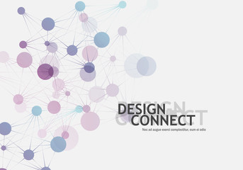 Abstract molecular connection and technology network cells