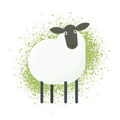 sheep vector illustration