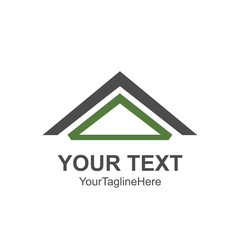  House roof and home logo vector element. Company logo design.