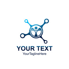 Technology orbit web rings logo design. Vector circle ring logo design. Abstract circle logo template. Round ring circle and infinity loop symbol, technology icon, circle line logo. Company logo. 